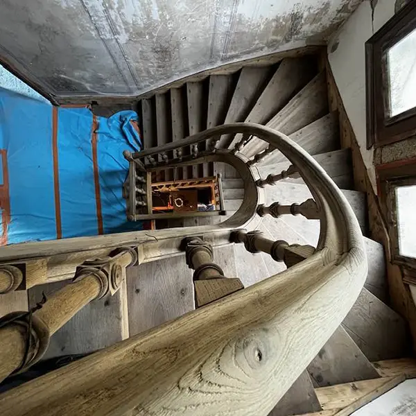 Restauration d'un escalier