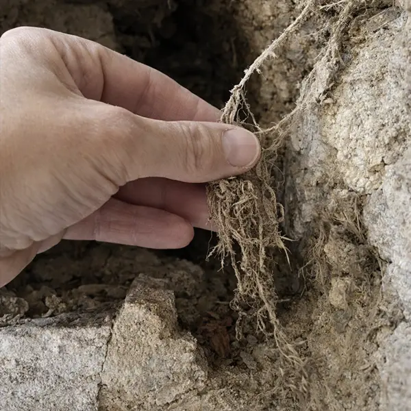 Syrrotes de mérule, ce sont des cordonnets destinés à apporter de l'eau à la mérule.